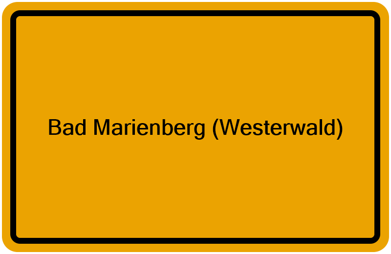 Handelsregister Bad Marienberg (Westerwald)